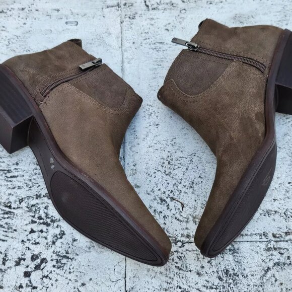 Lucky Brand Women Boat Shoes Brown Leather High Top Shoes Size 8.5M 39EU - Picture 7 of 9